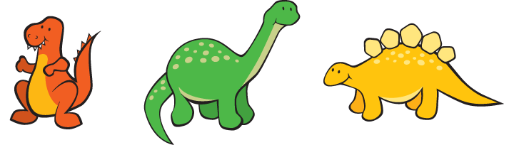 Dinopasta Characters